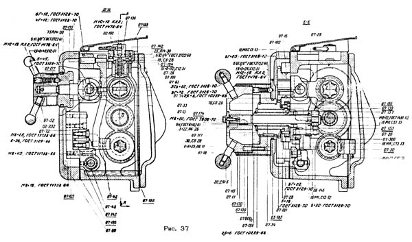 Креслення коробки подач токарного верстата. Влаштування коробки подач токарно-гвинторізного верстата Креслення коробки подач токарного верстата. Влаштування коробки подач токарно-гвинторізного верстата